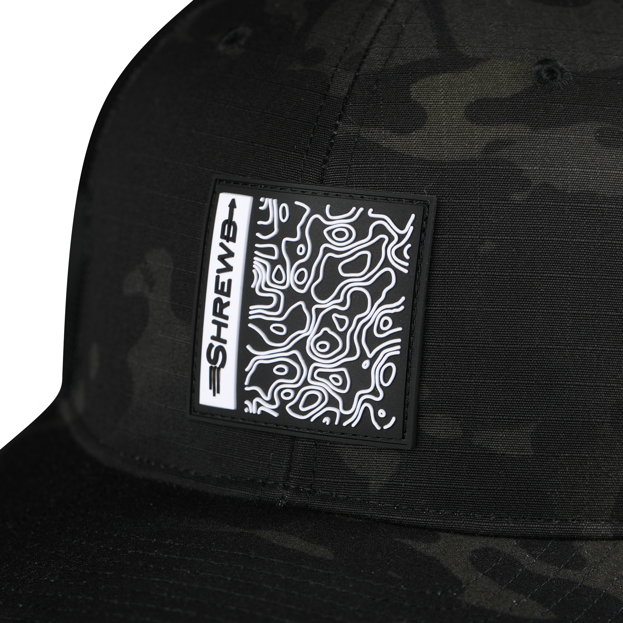 Contour Hat - Black Multicam