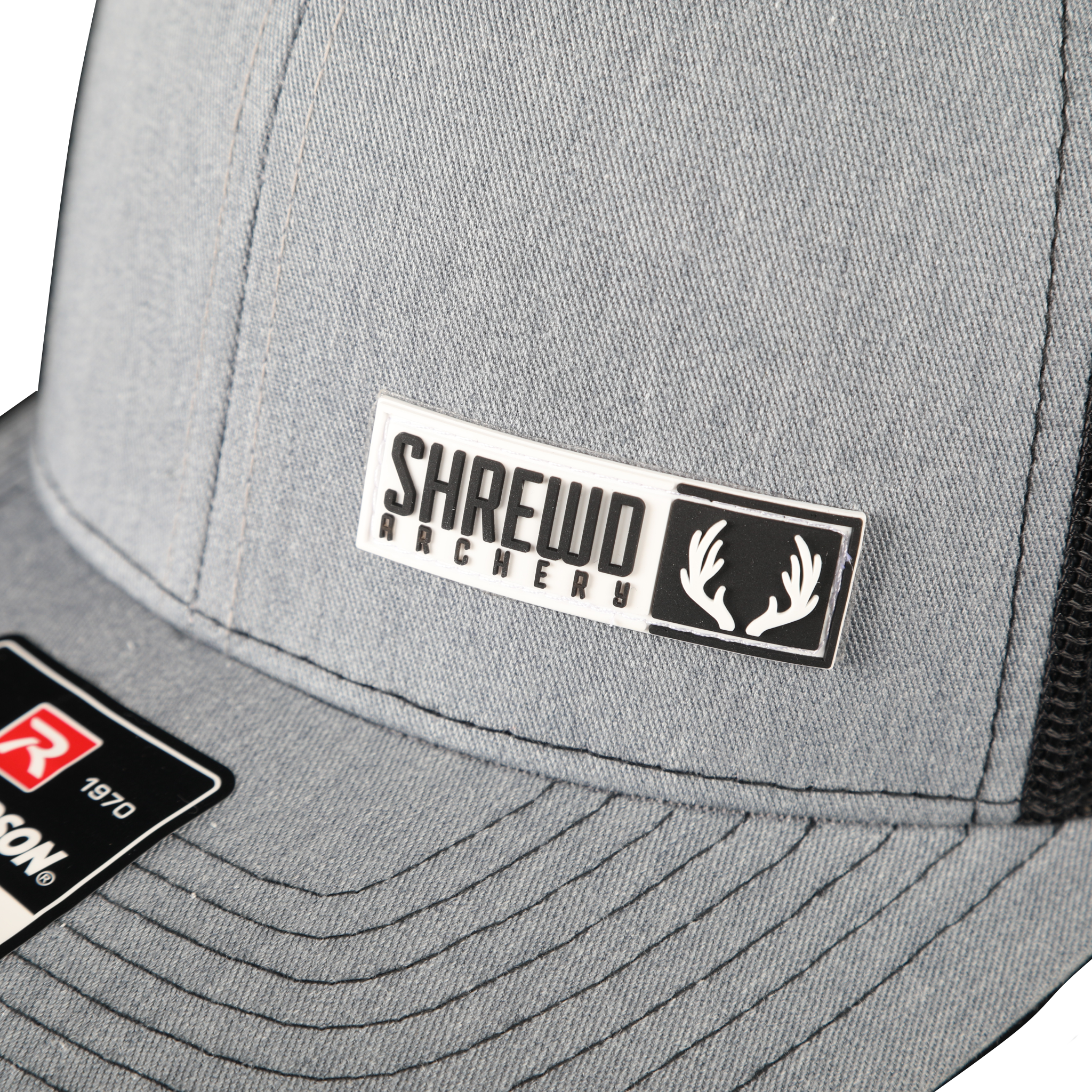 Split Hat - Heather Grey