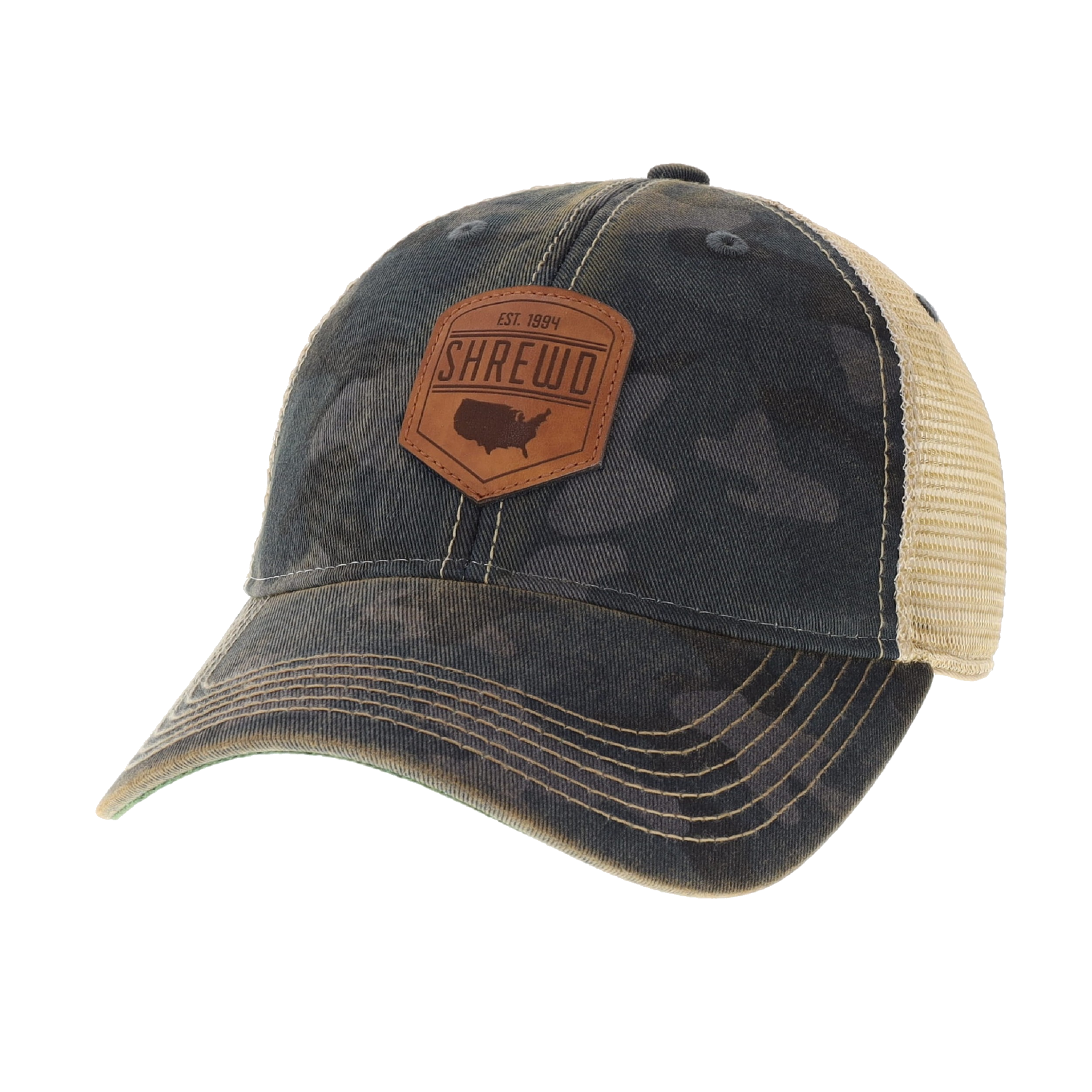 Fort Hat - Navy Field Camo